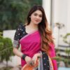 আদুরী প্রিমিয়াম চান্দুরি সিল্ক শাড়ি। - Image 8