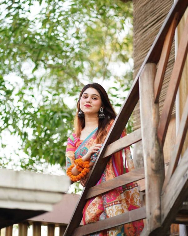 Chanduri Silk Saree - Image 8