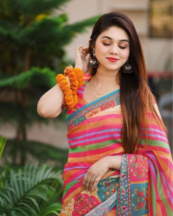 Chanduri Silk Saree - Image 4