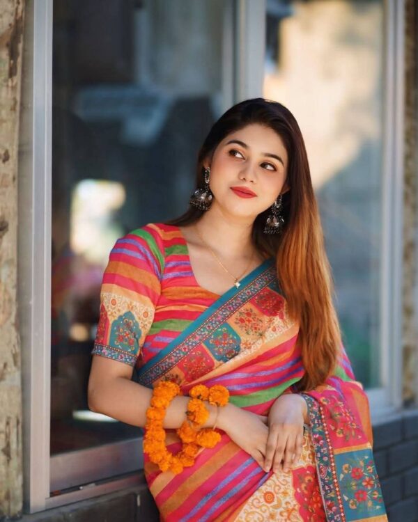 Chanduri Silk Saree - Image 3