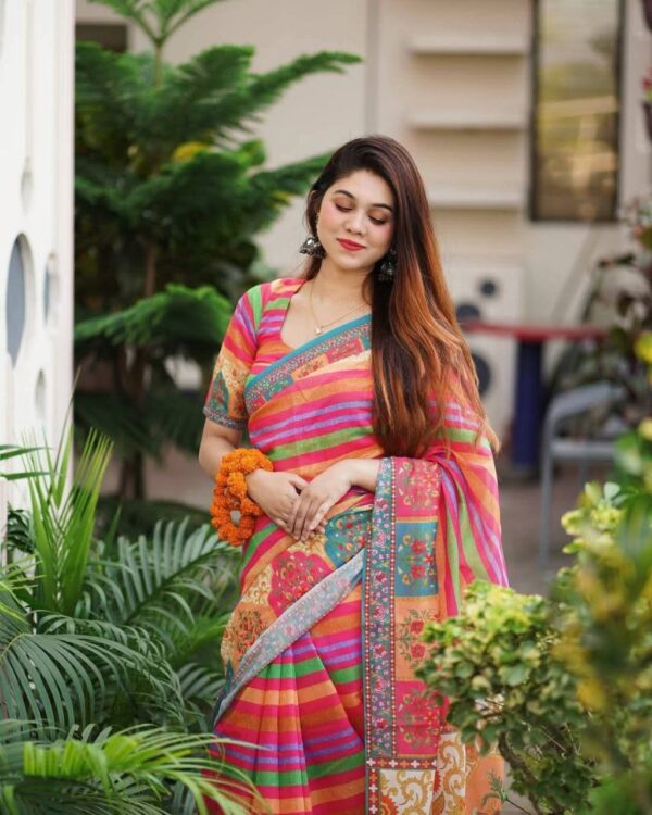 Chanduri Silk Saree - Image 2