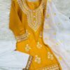 এমব্রয়ডারি রেডি থ্রি-পিস - Image 6