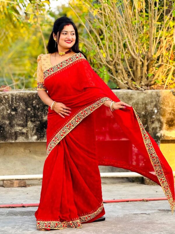 Indian Weightless georgette - Image 3