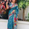 Flowery Saree - Image 4